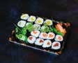 J5. 6 Maki saumon + 6 Maki fromage + 4 maki concombre 🍙
