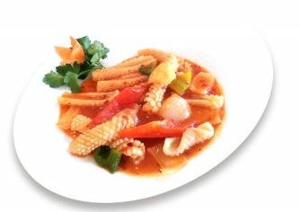 180. Calamari piccante