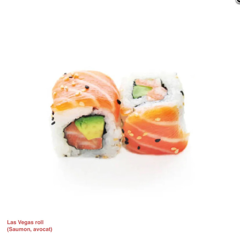 C14 Las Vegas roll saumon avocat