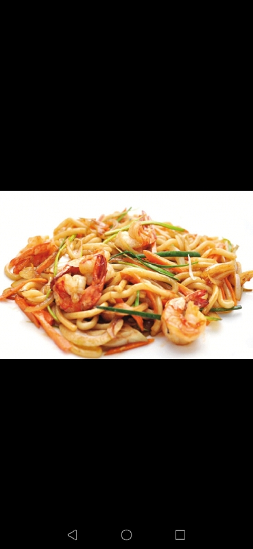 R6 Nouille Sauté aux Crevettes