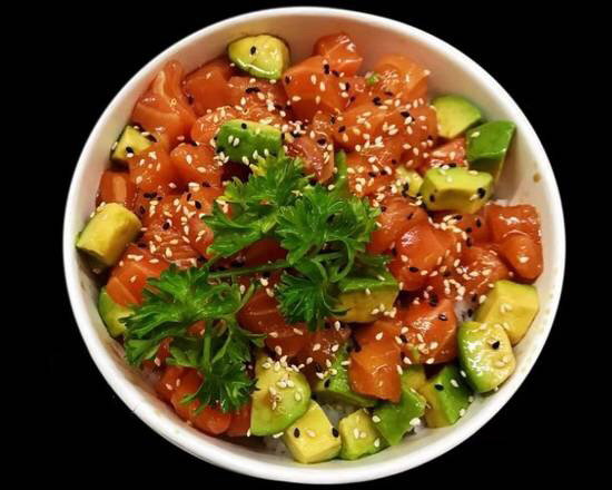 J17A chirashi tatare saumon (nouveauté ）