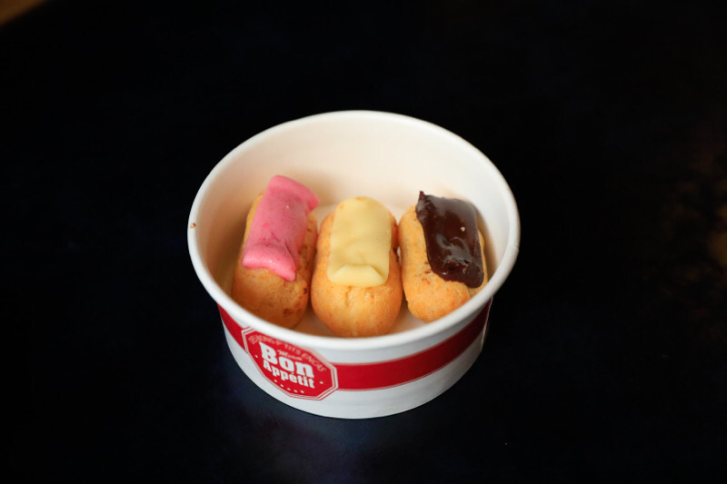 D8 mini éclair mix (3 pcs)