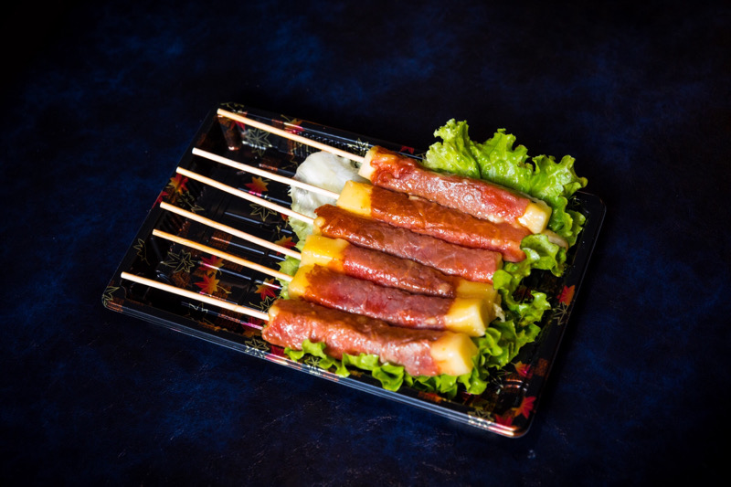 J20 brochettes bœuf au fromage 6 pcs