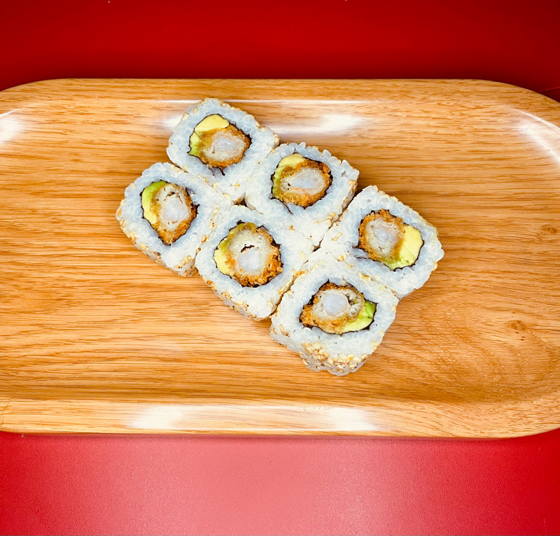 California Tempura crevette avocat