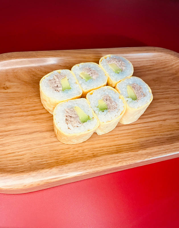 EGG ROLL Thon cuit mayo avocat