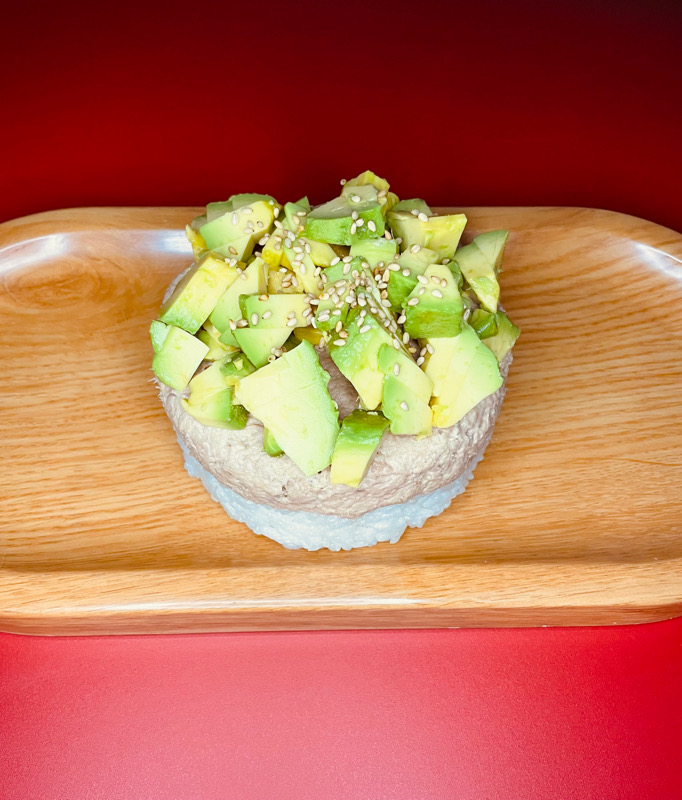 Tartare thon cuit mayo/avocat