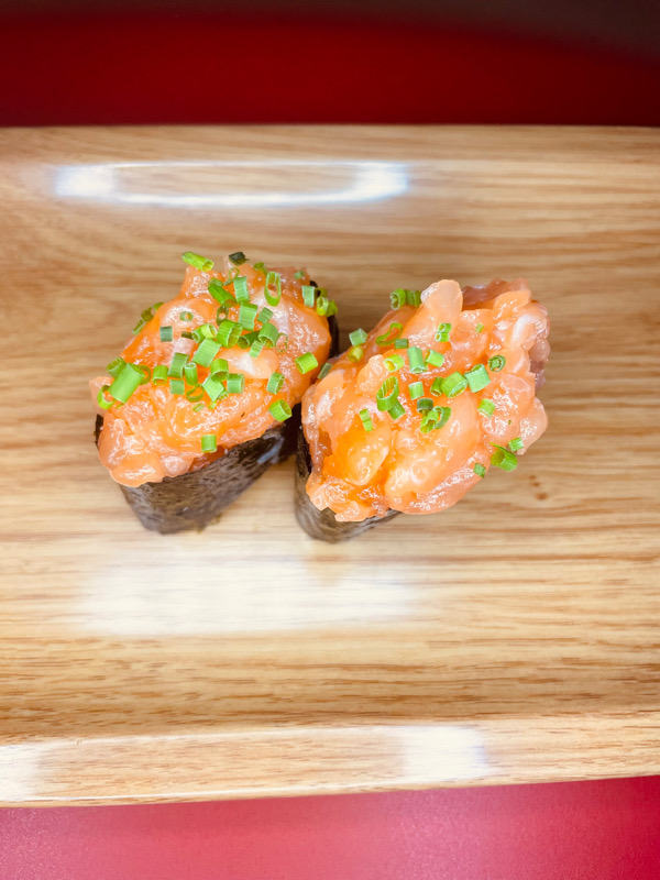 Sushi Tartare Saumon ciboulette