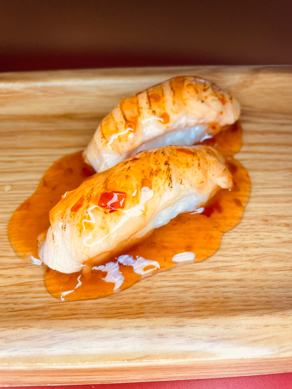 Sushi Saumon braisé aigre douce