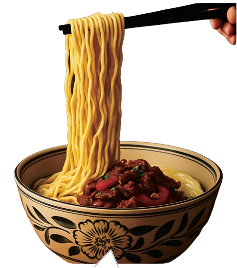 Soy-bean beef noodles