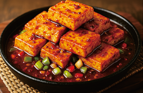 Tofu épicé de Changsha (spicy or no-spicy) 🌶🌶