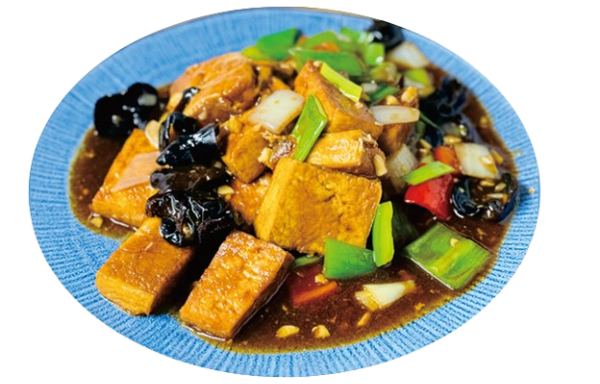 Stir-fried tofu