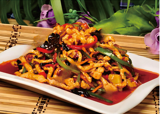 Shredded pork in Yuxiang sauce
