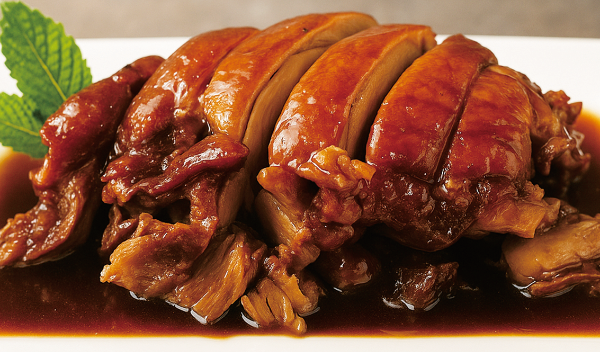 Roasted duck breast with sweet soy sauce