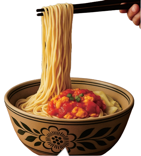 Tomato and egg noodles