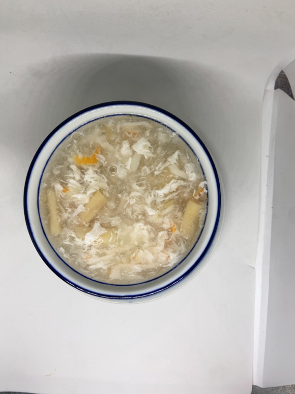 14. ZUPPA DI GRANCHI ASPARAGI