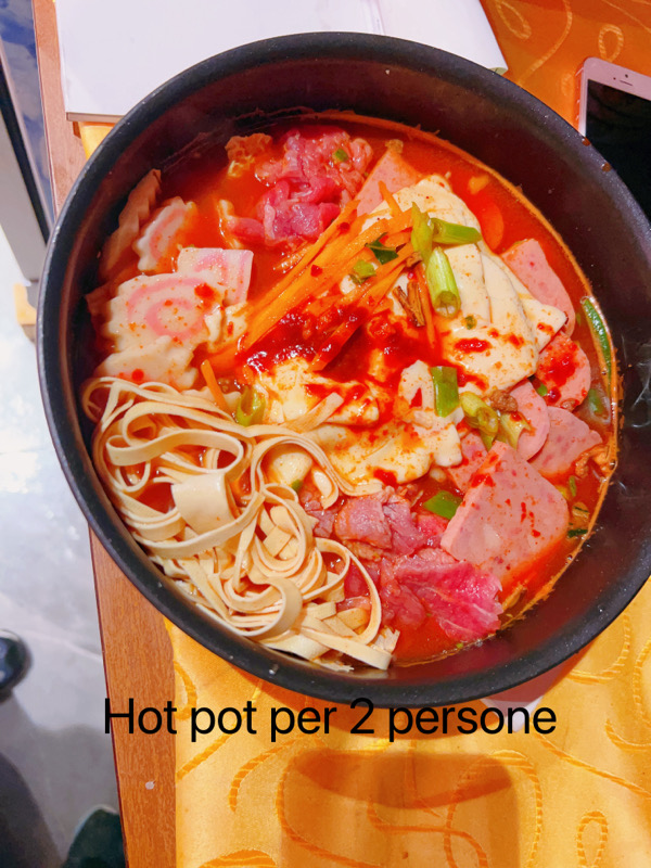 牛肉年糕部队火锅