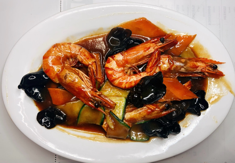 96. GAMBERONI CON VERDURE