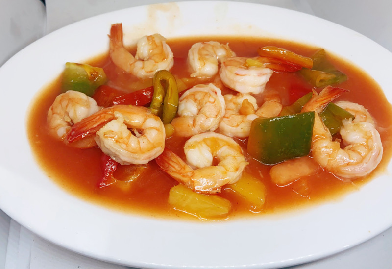 92. GAMBERI SALSA AGRO-DOLCE