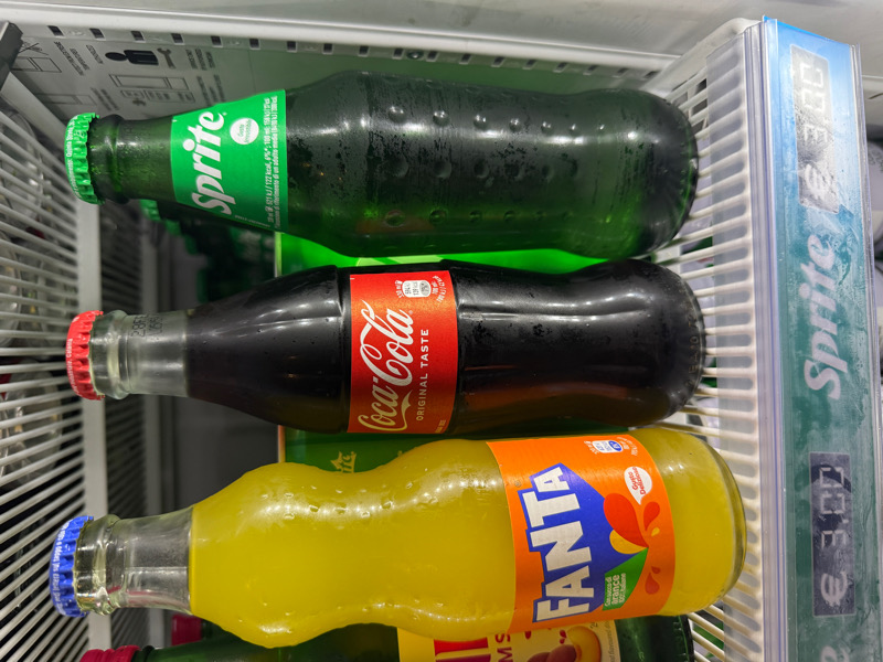 coca sprt Fanta bottiglia