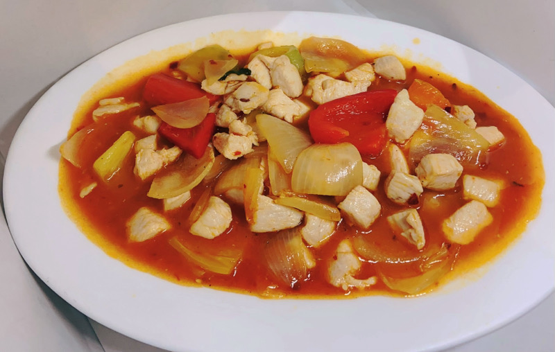 46. POLLO PICCANTE