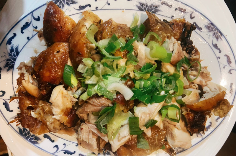 43. POLLO AI PORRI