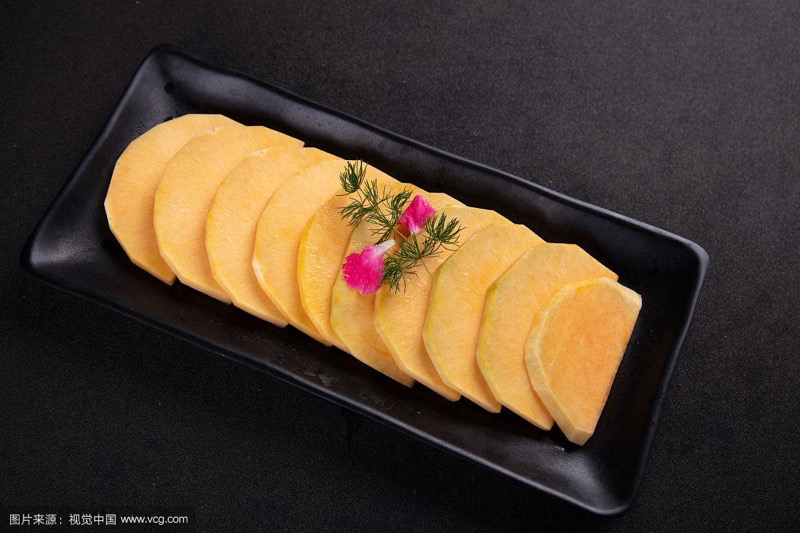 Fettine di patate dolce