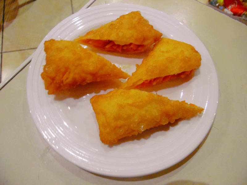 1F. INVOLTINI CON GAMBERI CAROTE