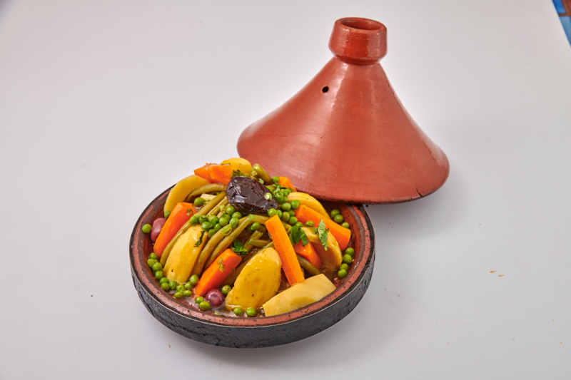 Tajine à l'Agneau ou de Poulet fermier aux légumes