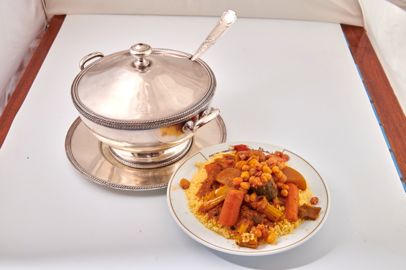 Couscous aux légumes sans viande