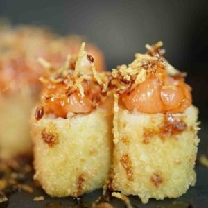 S6. Spring roll maki fritto