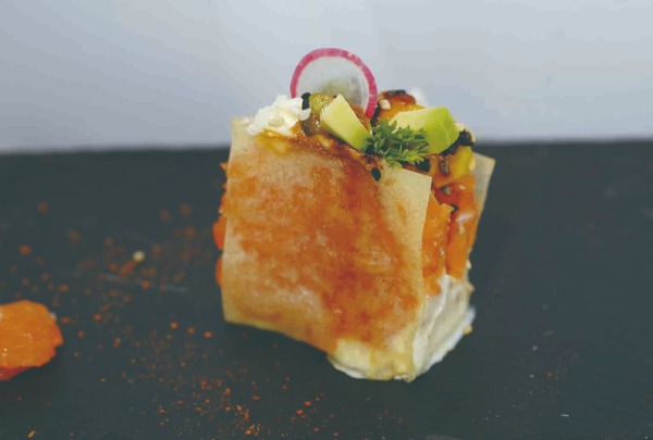 M1. Millefoglie di salmone