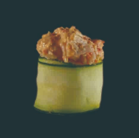 B10. Bignè di zucchine e surimi