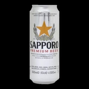 Birra giapponese Sapporo 50cl
