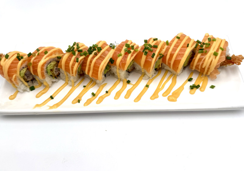 TOP17. Tempura saumon roll