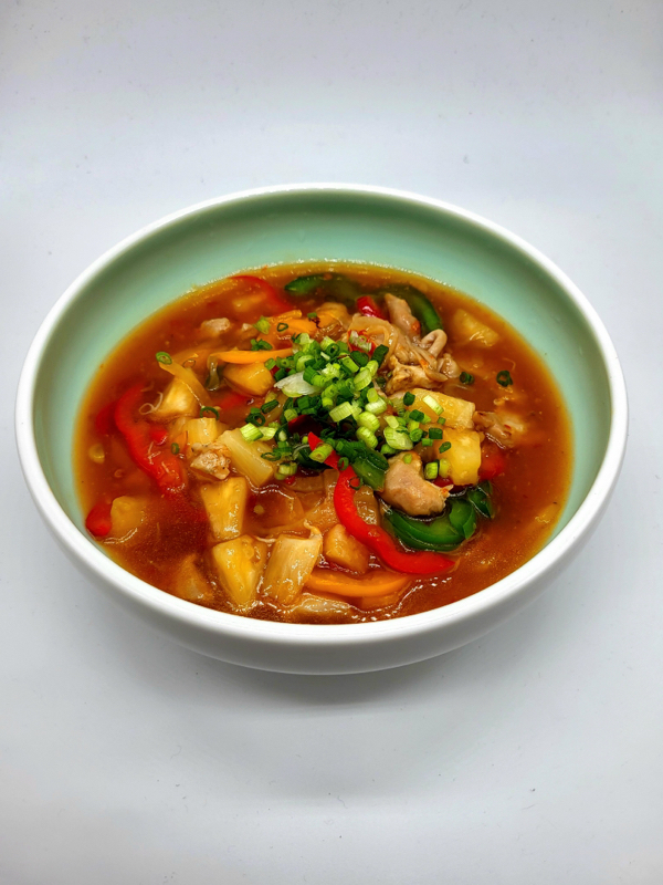 PC19. Poulet ananas sauce aigre-douce