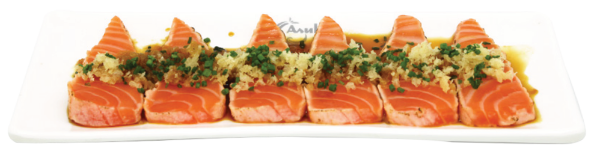 Top1. Tataki saumon à l’huile de truffe