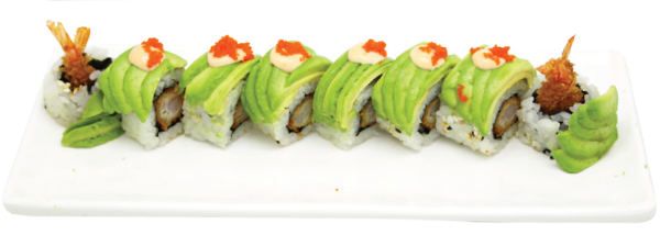 Top8. Dragon roll