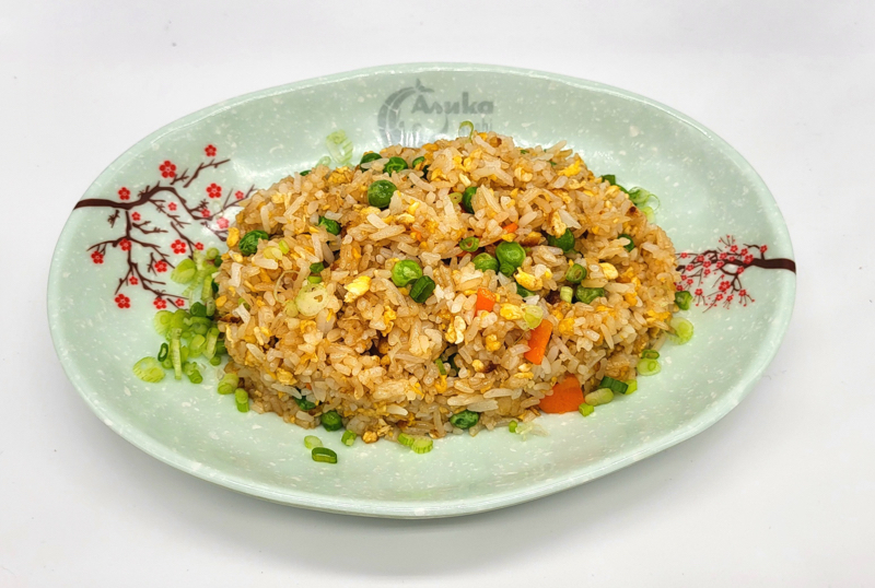 PC6. Riz sauté aux légumes et omelette