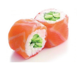 SR3. Saumon roll concombre cheese