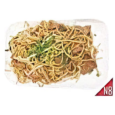 N8. Nouilles sautées au boeuf