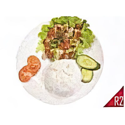 R2. Riz au poulet à la citronnelle