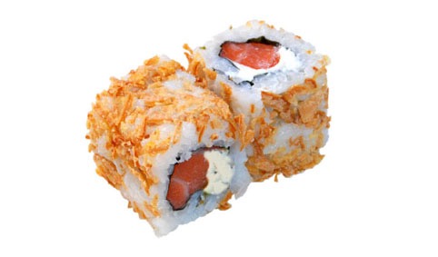 43:Croquant roll saumon cheese