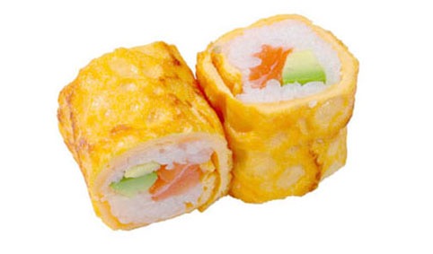 60:Egg Roll saumon avocat