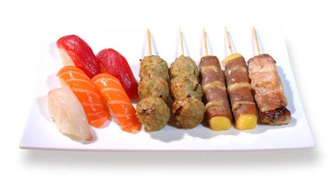 M10:Sushi brochette