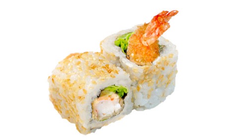 76:California Roll tempura crevette