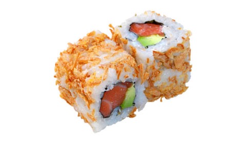 40:Croquant roll saumon avocat
