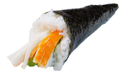 Temaki surimi avocat