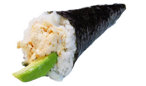 Temaki thon cuit avocat