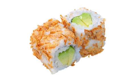45:Croquant roll concombre avocat