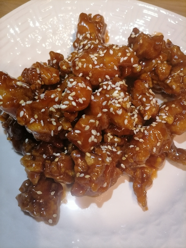 poulet au caramel